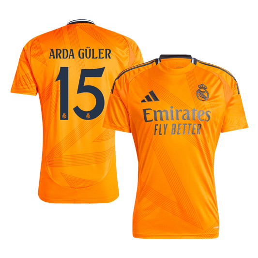 ARDA GULER #15 Real Madrid Away Soccer Jersey 2024
