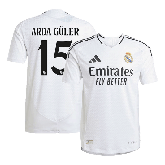 ARDA GULER #15 Real Madrid Home Premium Soccer Jersey 2024/25