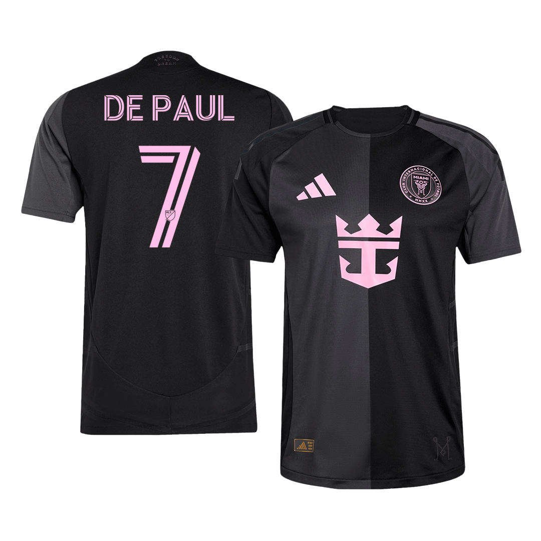 DE PAUL #7 Inter Miami CF Away Premium Soccer Jersey 2025