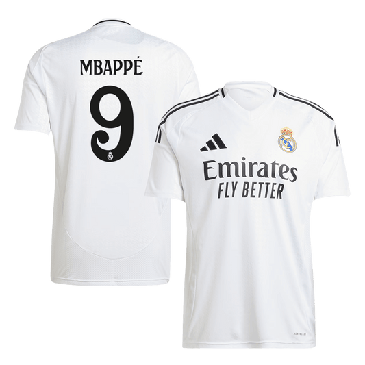 MBAPPE #9 Real Madrid Home Soccer Jersey 2024/25
