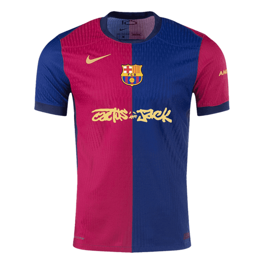 Barcelona X Travis Scott Home Premium Soccer Jersey 2024/25