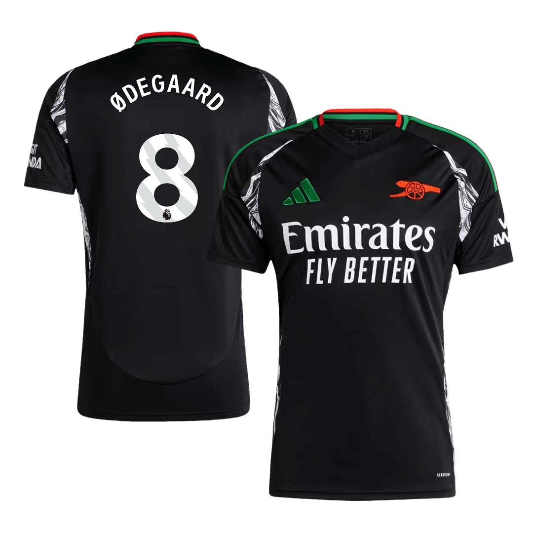 ØDEGAARD #8 Arsenal Away Soccer Jersey 2024