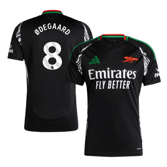 ØDEGAARD #8 Arsenal Away Soccer Jersey 2024