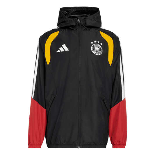 Germany Hoodie Jacket 2026 World Cup Red-Black
