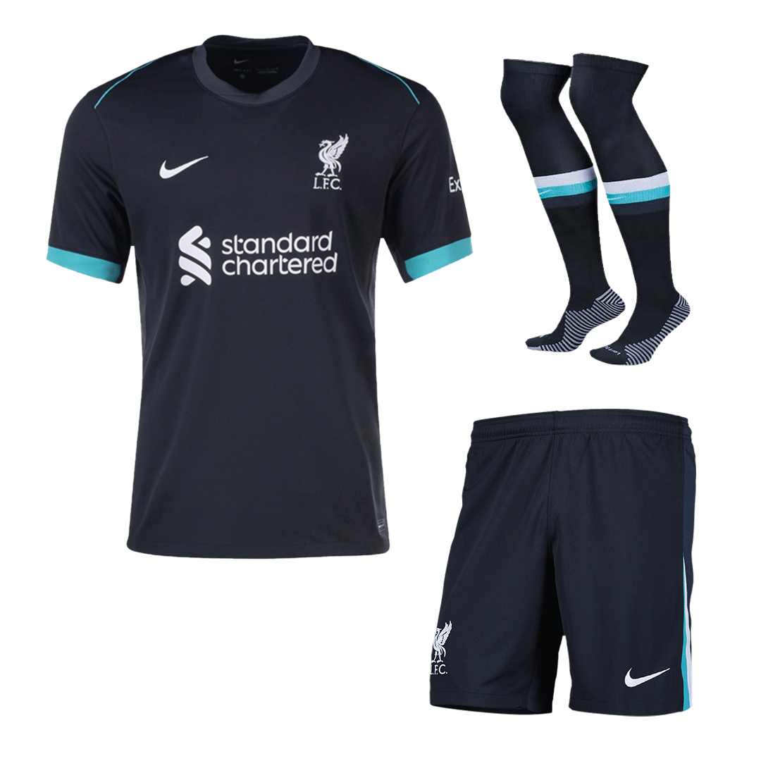 Liverpool Away Jerseys Full Kit 2024/25