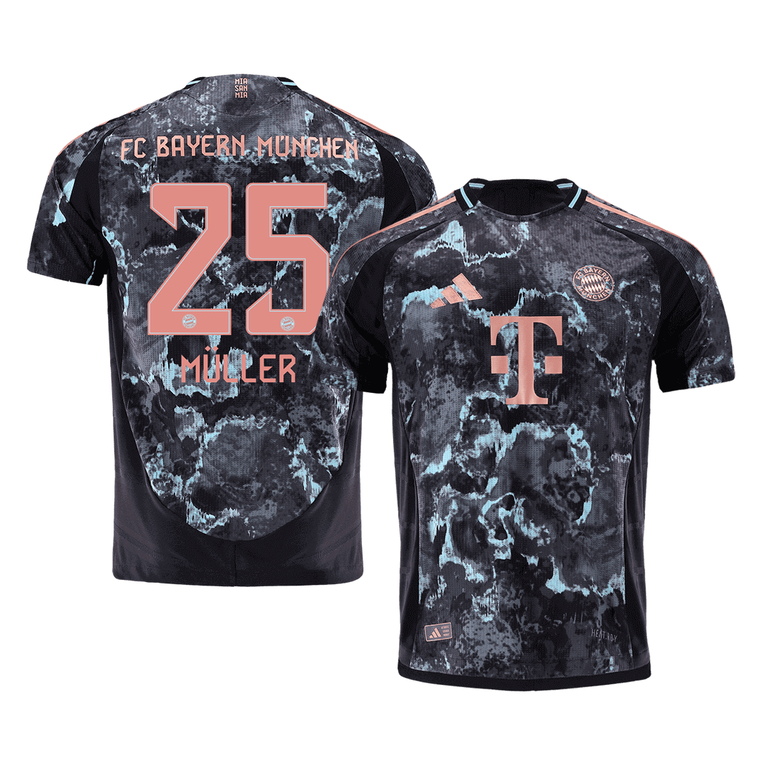 MULLER #25 Bayern Munich Away Premium Soccer Jersey 2024