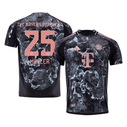MULLER #25 Bayern Munich Away Premium Soccer Jersey 2024
