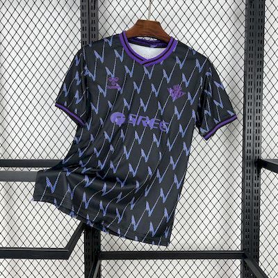 25/26 Real Betis Pre-Match Training Black Soccer Fan Jersey