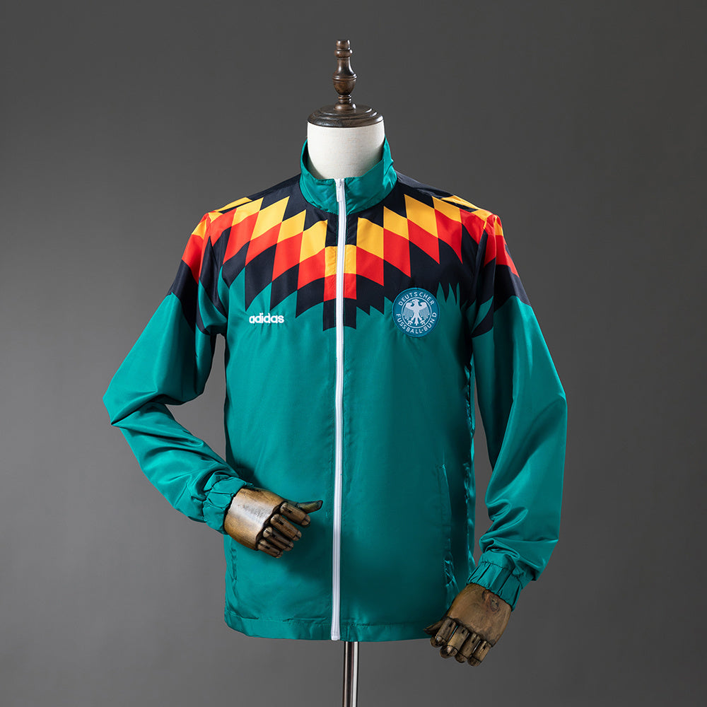 2025 Germany Green Windbreaker