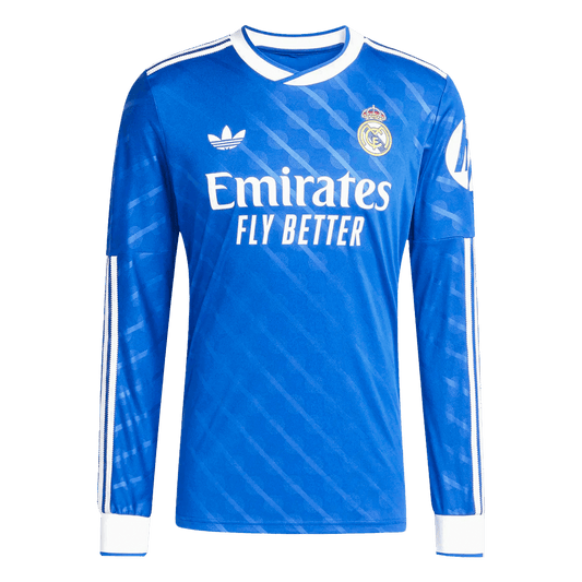 Real Madrid Third Away Long Sleeve Soccer Jersey 2025/26