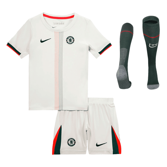 Chelsea Away Kids Soccer Jerseys Full Kit 2025/26