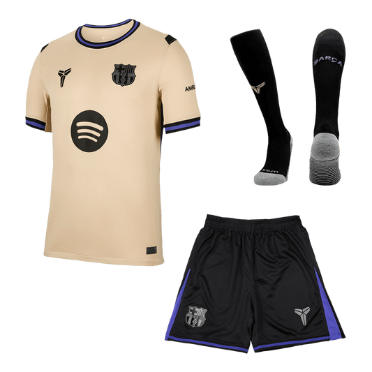 Barcelona Away Jerseys Full Kit 2025/26