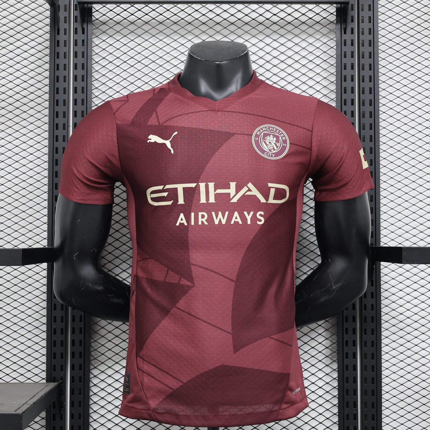 24/25 Manchester City Third Away red Player Fan Jersey
