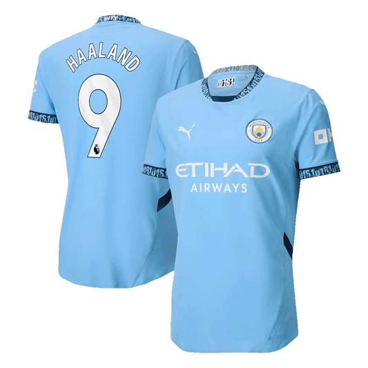 HAALAND #9 Manchester City Home Premium Soccer Jersey 2024