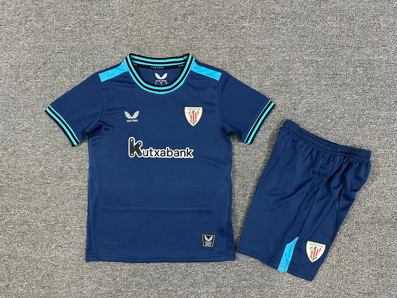 25/26 Athletic Bilbao Away Kids Fan Jersey