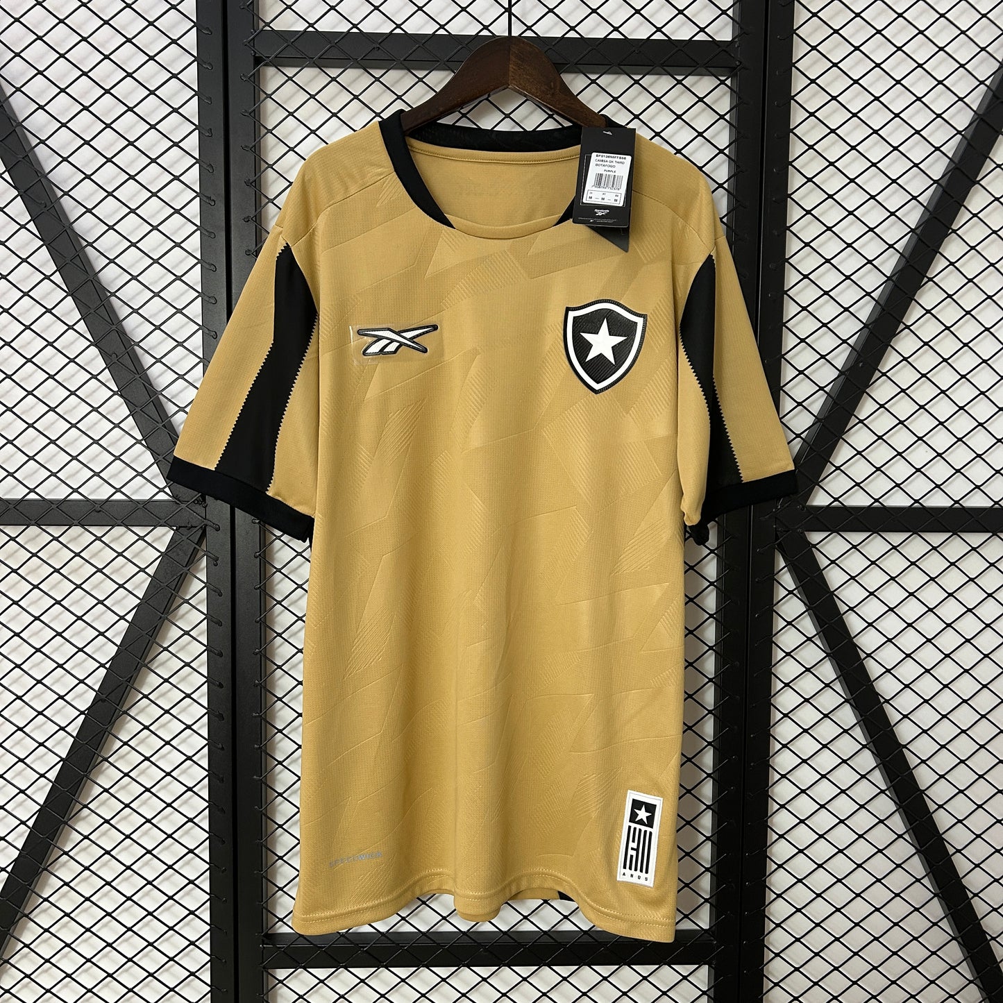 24/25 Botafogo goalkeeper gold Soccer Fan Jersey