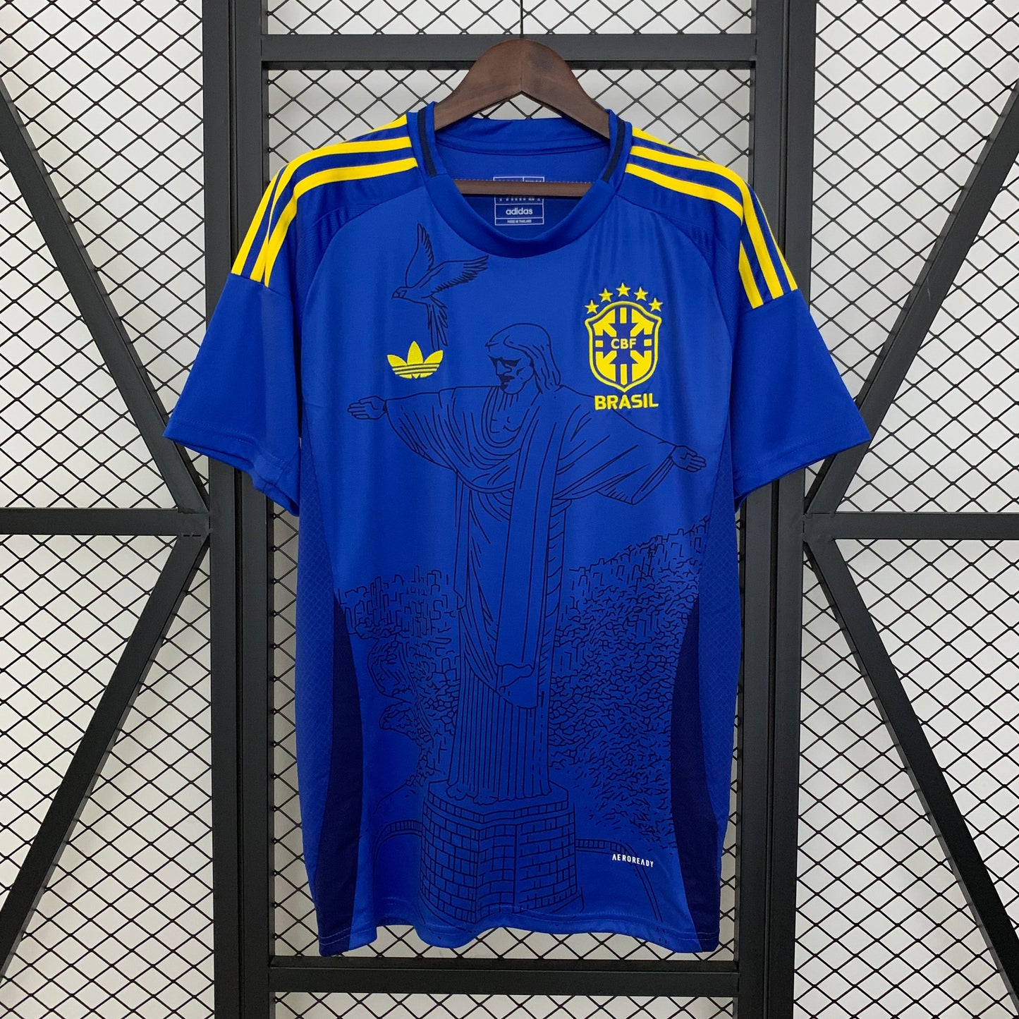 2025 Brazil Special Edition blue soccer Fan Jersey
