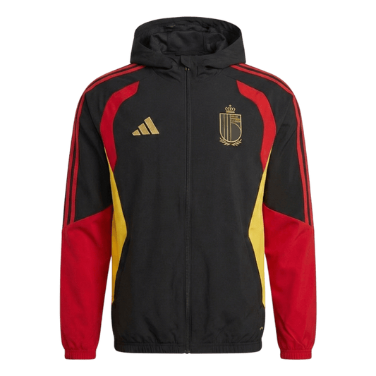 Belgium Hoodie Jacket 2026 World Cup Red-Black