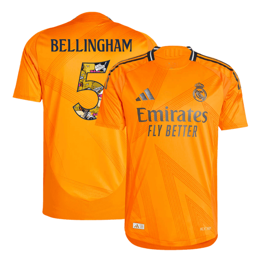 BELLINGHAM #5 Real Madrid Away Premium Soccer Jersey 2024/25