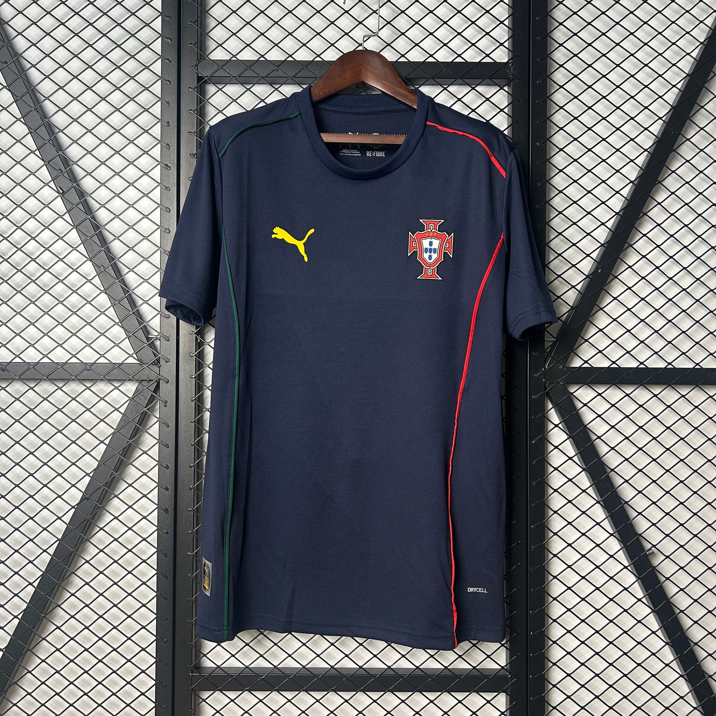 2025 Portugal Training Blue Soccer Fan Jersey