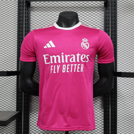 24/25 Real Madrid Pink Players Special Edition Fan Jersey