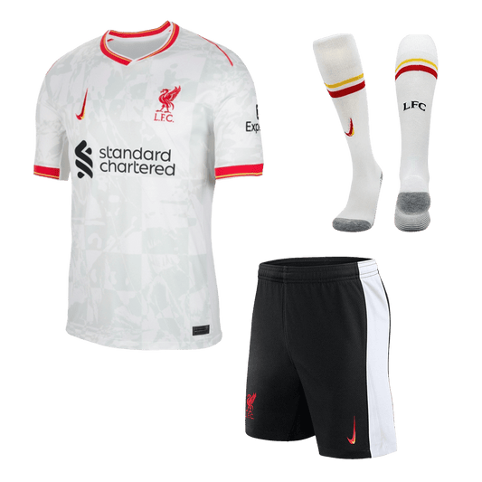 Liverpool Third Away Jerseys Full Kit 2024/25