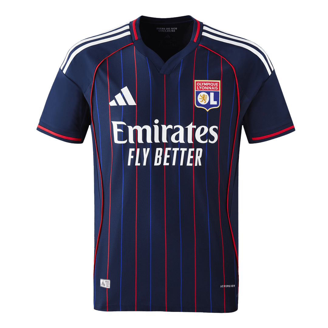 Olympique Lyonnais Away Premium Soccer Jersey 2025/26