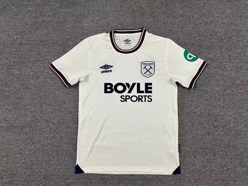 25/26 West ham Away Soccer Fan Jersey
