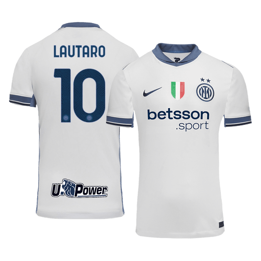 LAUTARO #10 Inter Milan Away Soccer Jersey 2024