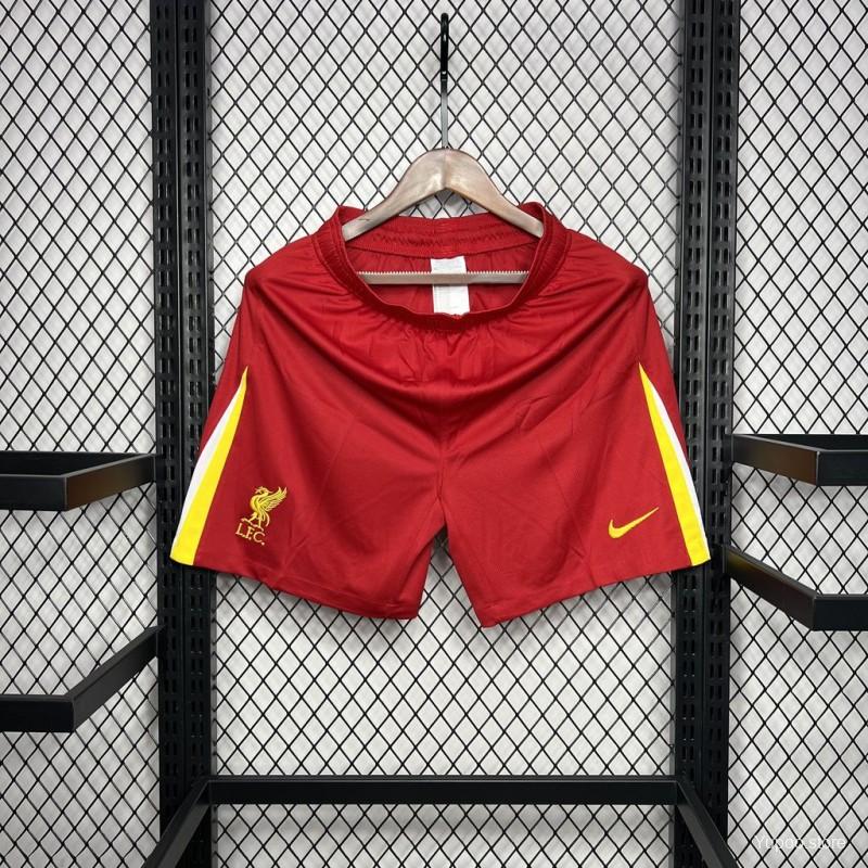 24/25 Liverpool Home Soccer Shorts