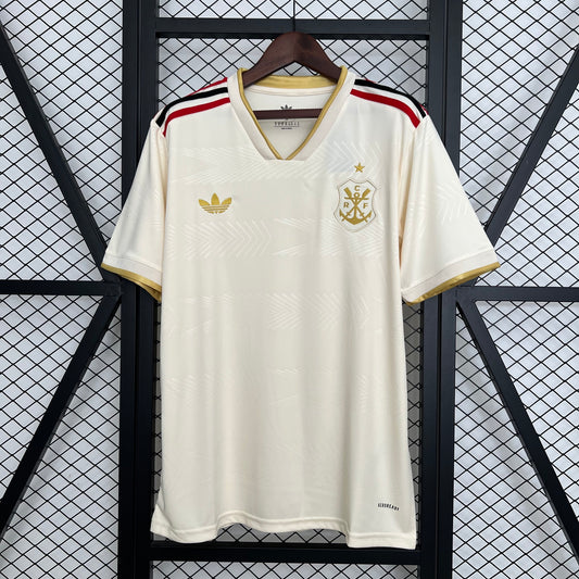 25/26 Flamengo third away all sponsors Soccer Fan Jersey