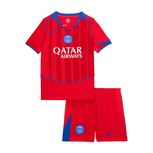 PSG Third Away Kids Soccer Jerseys Kit 2025/26