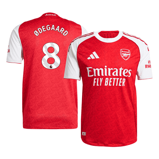 ØDEGAARD #8 Arsenal Home Premium Soccer Jersey 2025/26