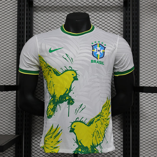 2024 Brazil white dove of peace Stadium Jersey