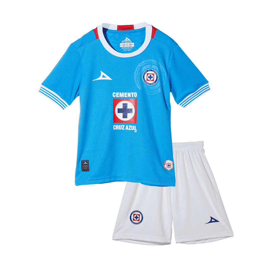 Cruz Azul Home Kids Soccer Jerseys Kit 2024/25