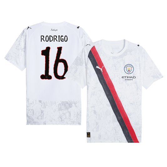 RODRIGO #16 Manchester City KidSuper Soccer Jersey 2025/26 Club World Cup