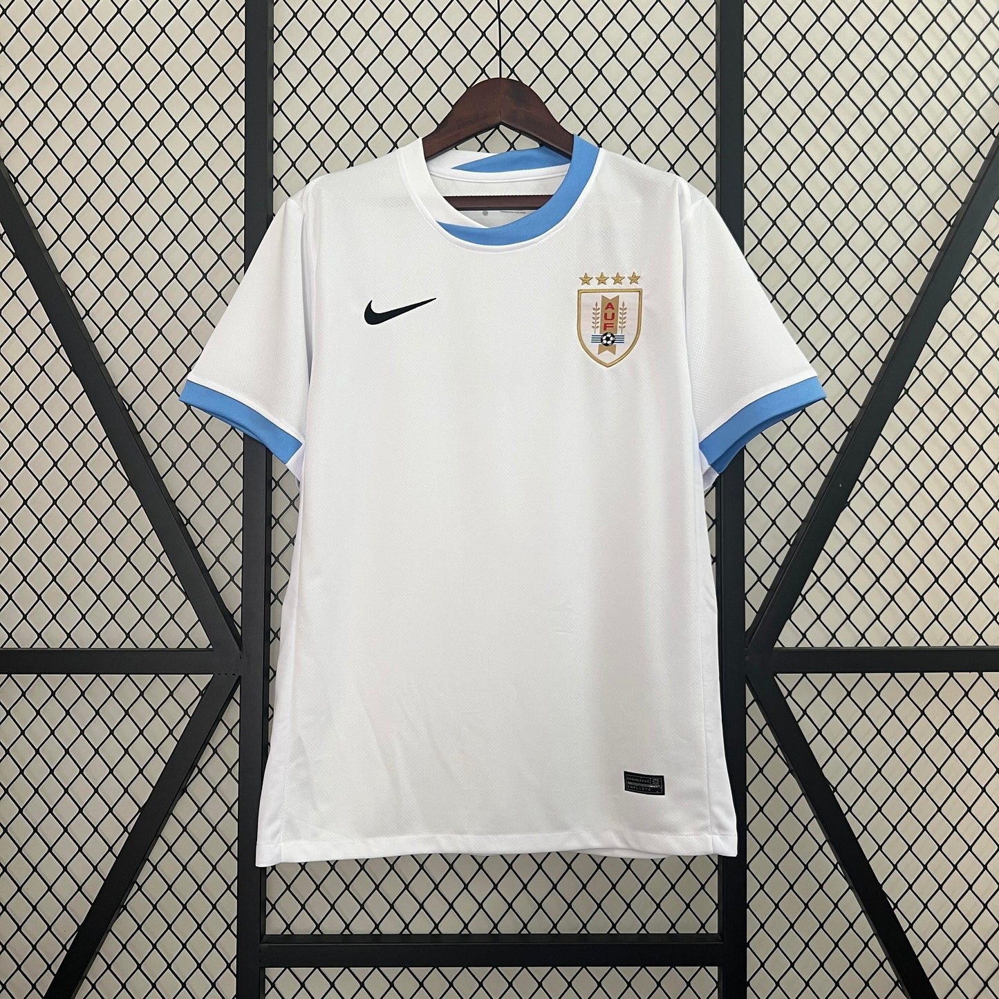 2024 Uruguay Away White soccer Fan Jersey