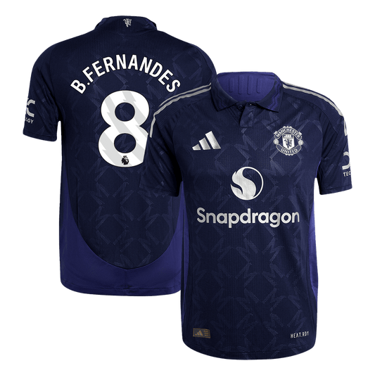 B.FERNANDES #8 Manchester United Away Premium Soccer Jersey 2024/25
