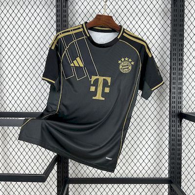 25/26 Bayern Munich Black Gold Special Edition Fan Jersey
