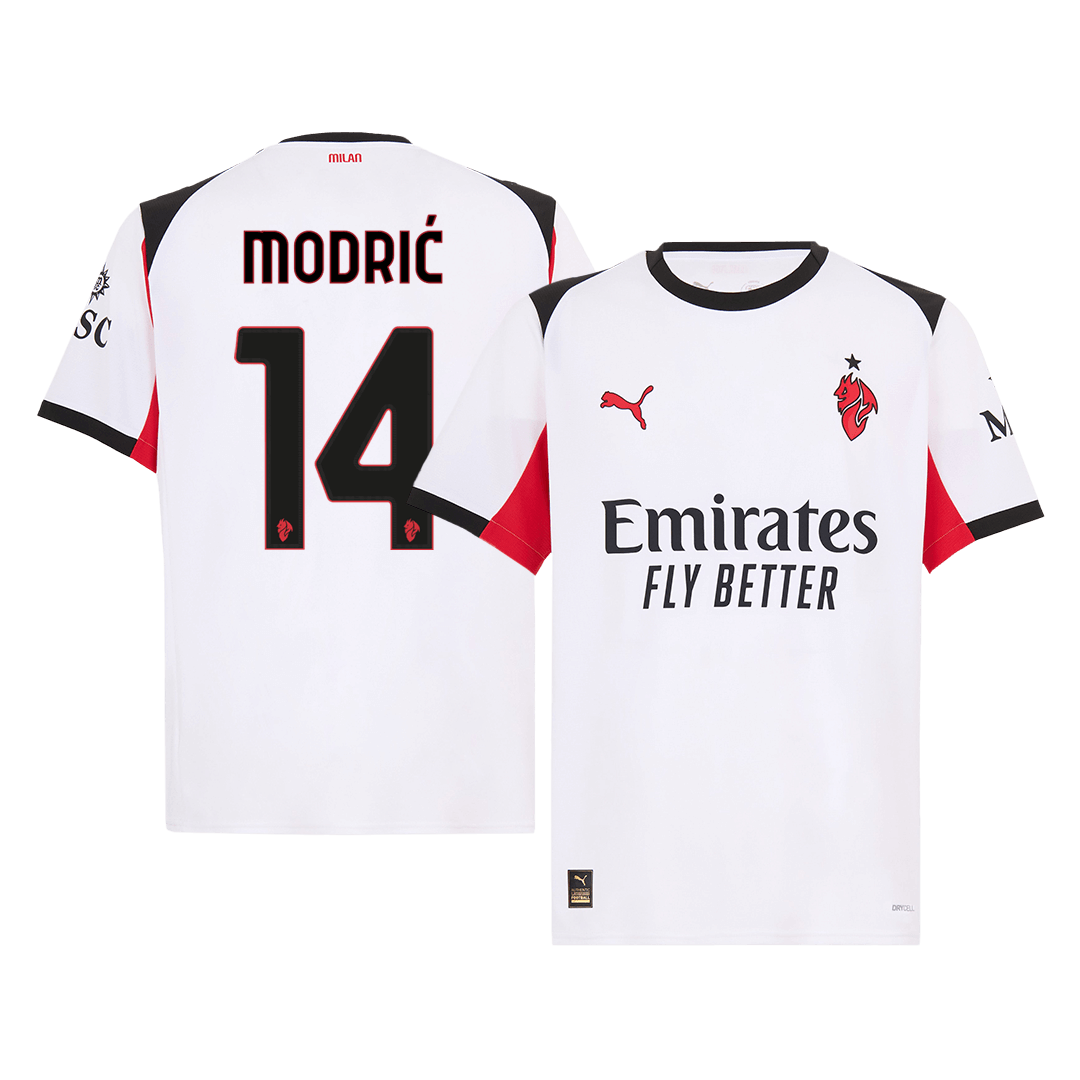 MODRIC #14 AC Milan Away Soccer Jersey 2025/26
