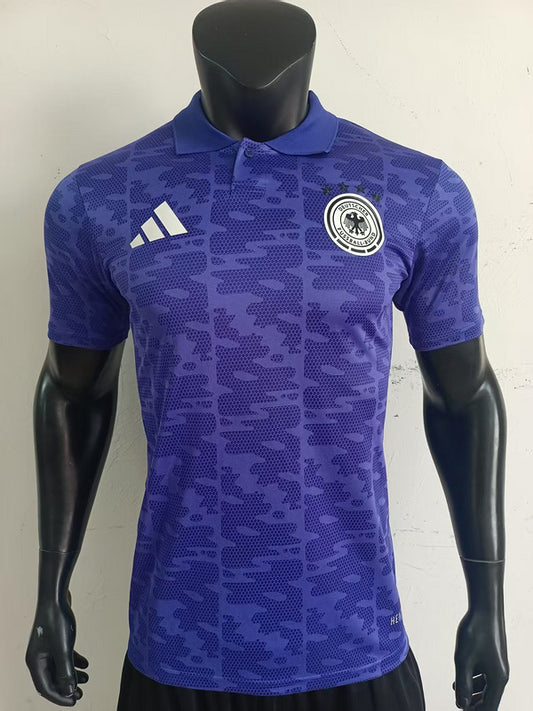2025 Germany Purple Stadium Jersey POLO Fan Jersey