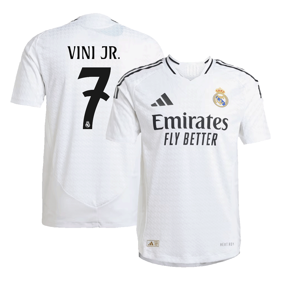 VINI JR. #7 Real Madrid Home Premium Soccer Jersey 2024/25