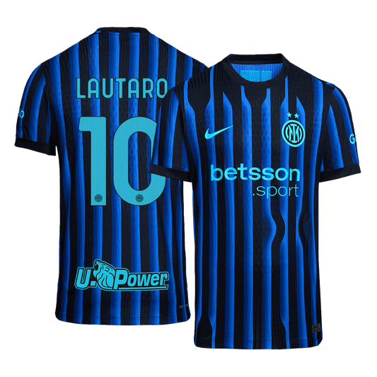 LAUTARO #10 Inter Milan Home Premium Soccer Jersey 2025/26