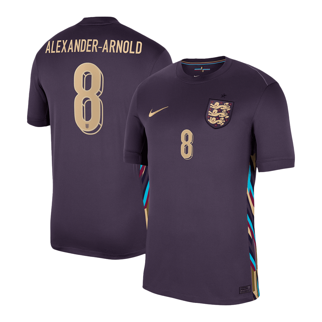 ALEXANDER/ARNOLD #8 England Away Soccer Jersey EURO 2024