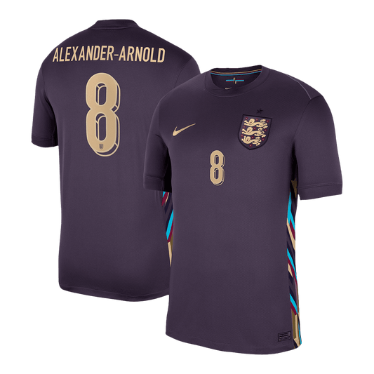 ALEXANDER/ARNOLD #8 England Away Soccer Jersey EURO 2024