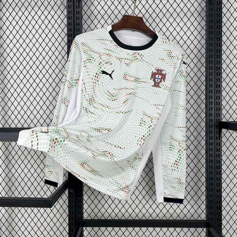 2025 Portugal away long sleeve Fan Jersey
