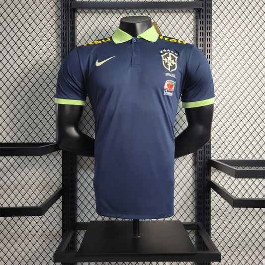2023 POLO Brazil Royal Blue Training Stadium Jersey