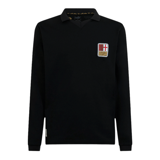 AC Milan Goalkeeper Long Sleeve Soccer Jersey 2024/25 Black 125th Anniversary