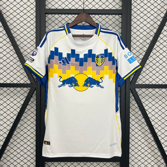 25/26 Leeds United Home Soccer Fan Jersey