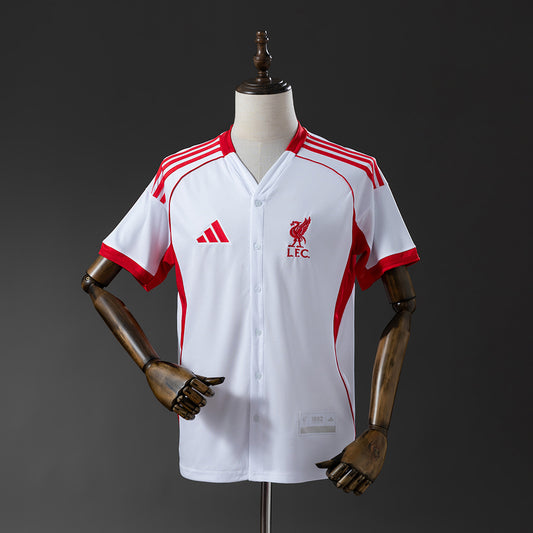 25/26 Liverpool Baseball Fan Jersey